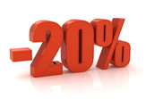 sleva 20%